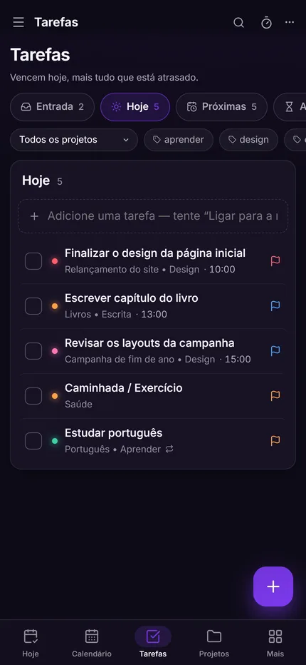 Tarefas