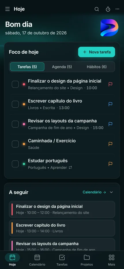 Hoje — Aqua