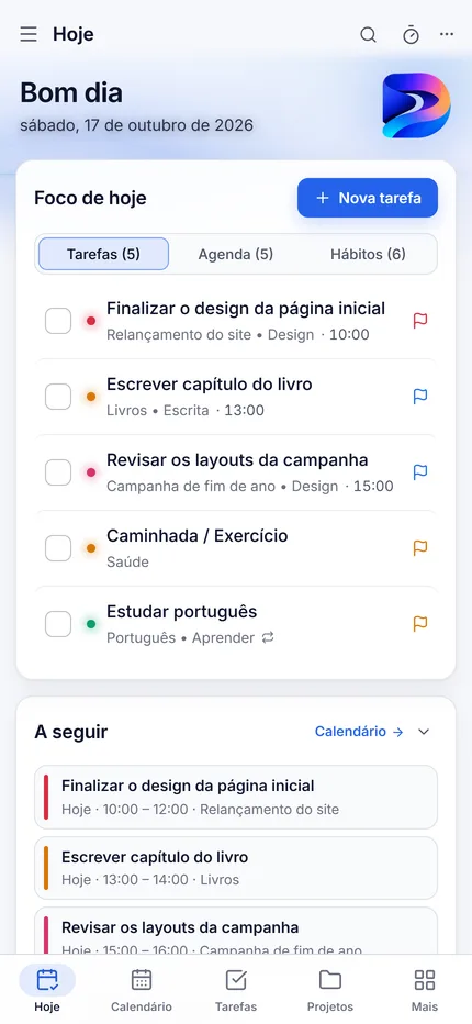 Hoje — Cloud Blue