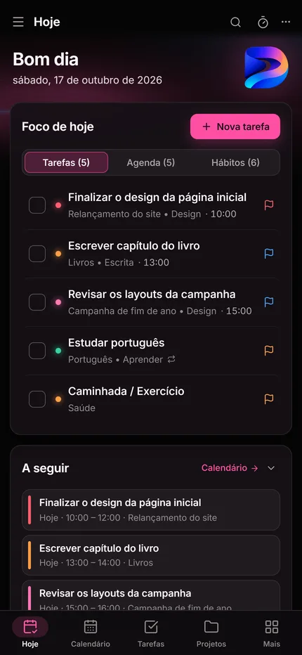 Hoje — Rose